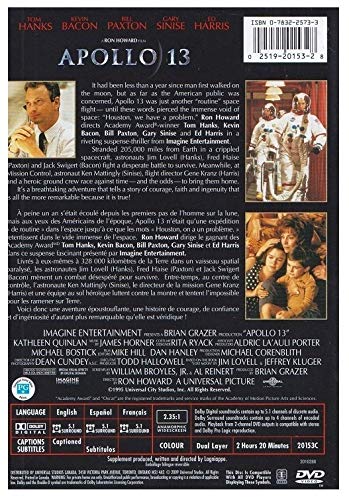 Apollo 13 (Collector's Edition) (Widescreen) (Bilingual) [DVD] - Very Good