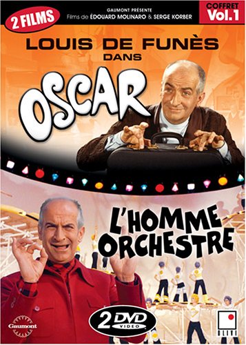 2 Films: Louis de Fun�s dans Oscar / L'homme orchestre (2 DVD) [DVD] - Very Good