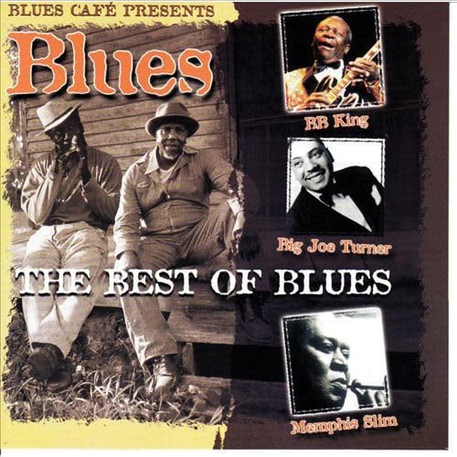 Blues Cafe Best of Blues [Audio CD] Memphis Slim; Jimmy Reed; Otis Rush; John Lee Hooker; Muddy Waters; Big Joe Turner; B.B. King; Elmore James; Little Walter and Howlin' Wolf - Very Good