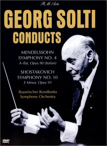 George Solti Conducts: Mendelssohn & Shostakovich [DVD] - Good