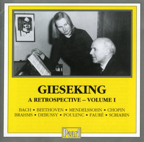 Gieseking - Vol.1 [Audio CD] Gieseking - Very Good