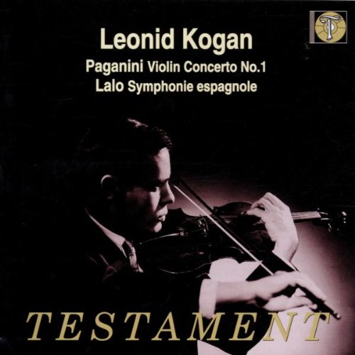 Paganini: Violin Concerto; Lalo: Symphonie Espagnole [Audio CD] Leonid Kogan