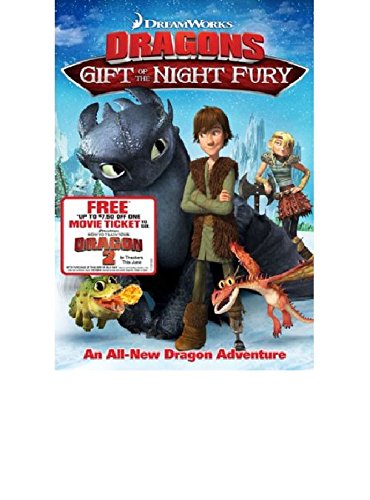 DreamWorks ANDD03339D Dragons: Gift of The Night Fury (Widescreen) DVD - Very Good
