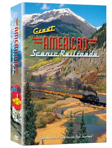 Great American Scenic Railroads (6 DVD's) [DVD] - Very Good