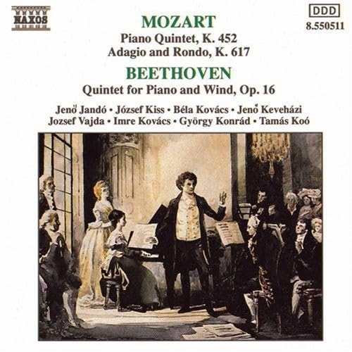 Piano & Wind Quintet [Audio CD] Ludwig van Beethoven; J�zsef Kiss; J�zsef Vajda; Jen� Jand�; Jen� Keveh�zi; Jen  Keveh zi; Jen  Jand; B�la Kov�cs; B la Kov cs; Gy rgy Konr d; Gy�rgy Konr�d; J zsef Kiss; J zsef Vajda; Tamas Koo; Imre Kovacs and Wolfgang