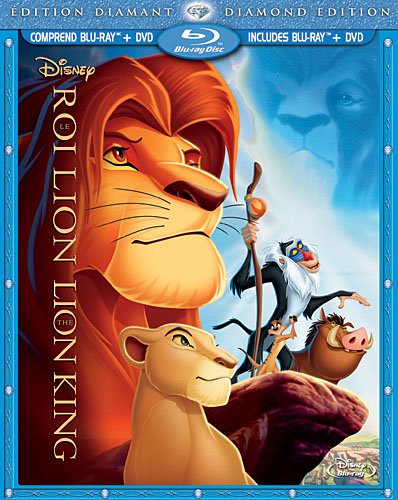 Le Roi Lion: �dition Diamant / The Lion King: Diamond Edition (Bilingual Blu-ray Combo Pack) [Blu-ray + DVD] [Blu-ray]