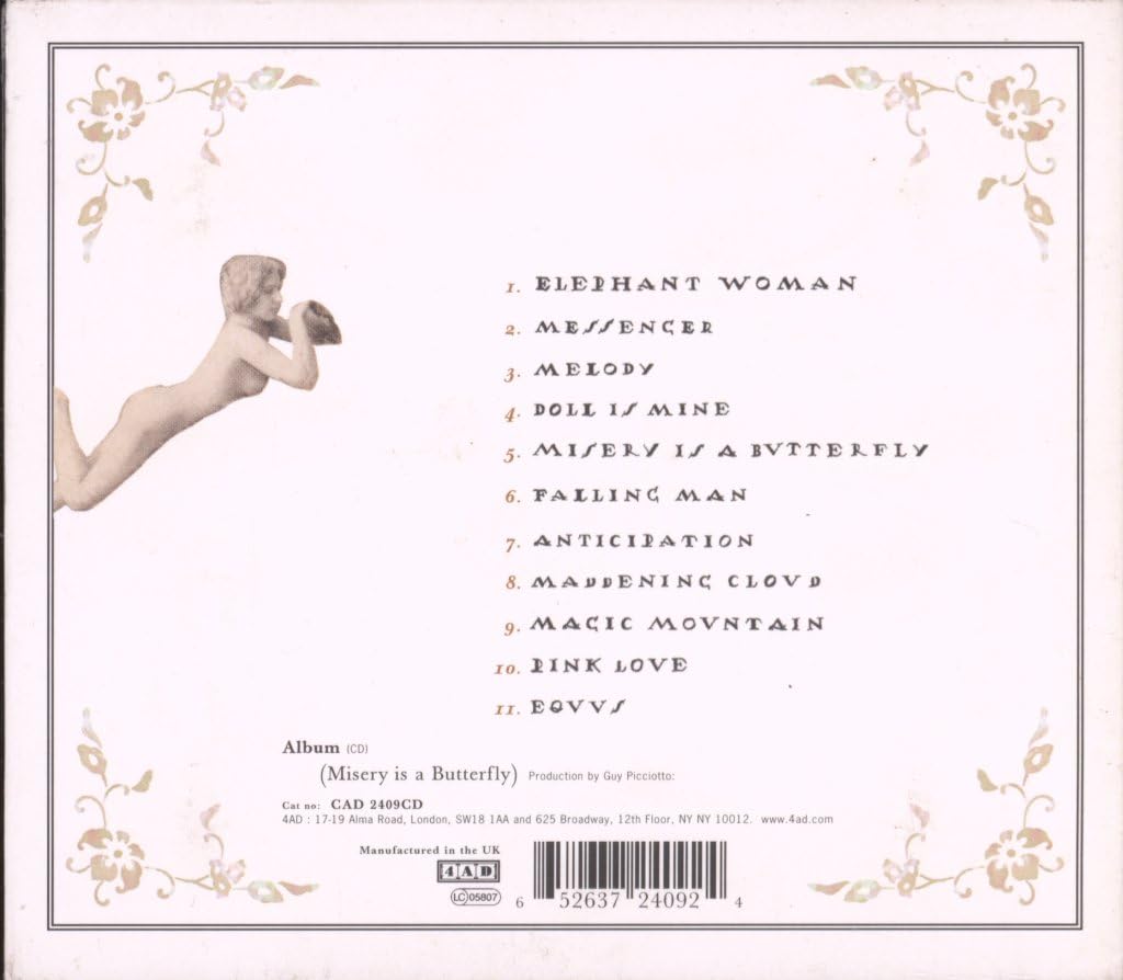 Misery Is A Butterfly [Audio CD] Blonde Redhead