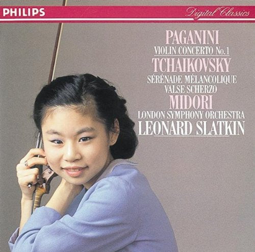 Paganini: Violin Concerto No 1 [Audio CD] London Symphony Orchestra; Slatkin, Leonard; Midor - Very Good