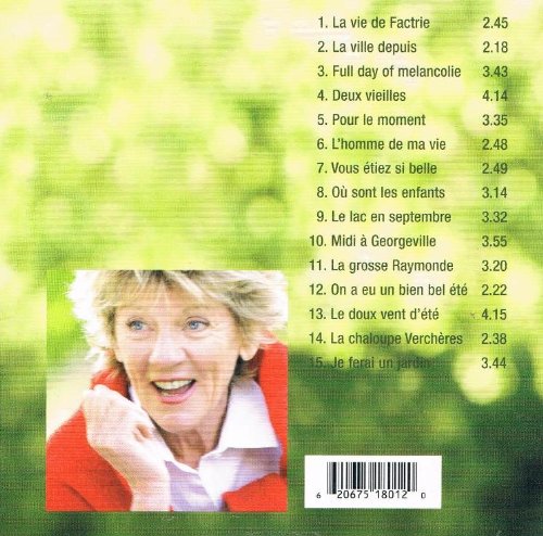 clemence desrochers - de la factrie au jardin [Audio CD] clemence desrochers