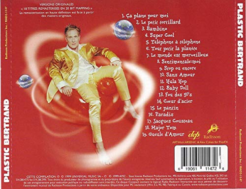 Plastic Bertrand (Frn) [Audio CD] - Very Good