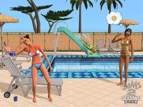 Les Sims 2: Au fil des saisons - Windows [video game]