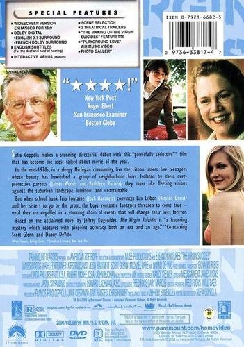 Virgin Suicides-Dvd [DVD] - Very Good