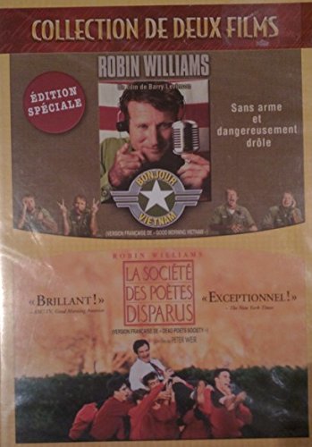 Good Morning Vietnam / Dead Poets Society [DVD] - Very Good