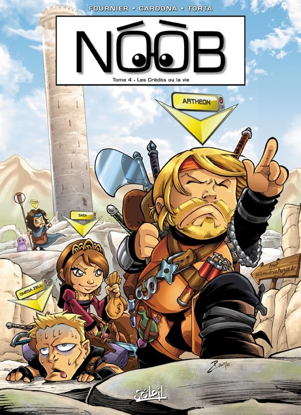 NOOB T.04 : LES CR�DITS OU LA VIE [Paperback] Fournier, Fabien and Cardona, Philippe