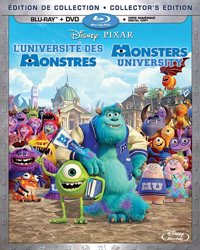 L�Universit� des Monstres: �dition de collection / Monsters University: Collector's Edition (Bilingual) [Blu-ray + DVD + Digital Copy] [Blu-ray]