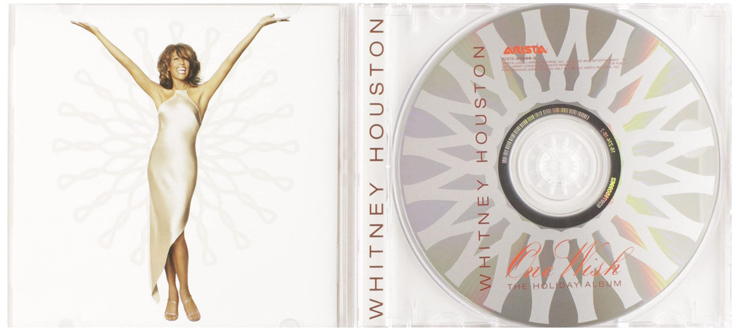 One Wish: The Holiday Album [Audio CD] Houston, Whitney - Very Good