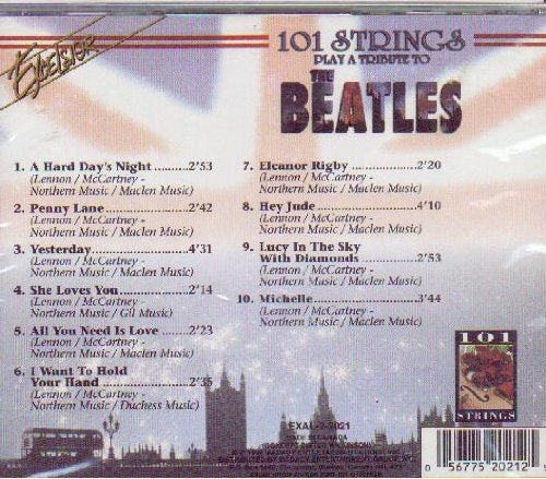 101 Strings Play a Tribute to the Beatles [Audio CD] - Very Good