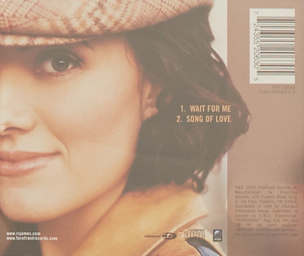 Wait for Me / Song of Love [Audio CD] St James, Rebecca - Good