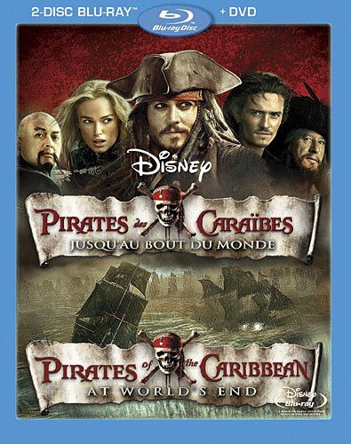 Pirates des Cara�bes : Jusqu'au bout du monde (Bilingual Blu-ray Combo Pack) [Blu-ray + DVD] [Blu-ray]