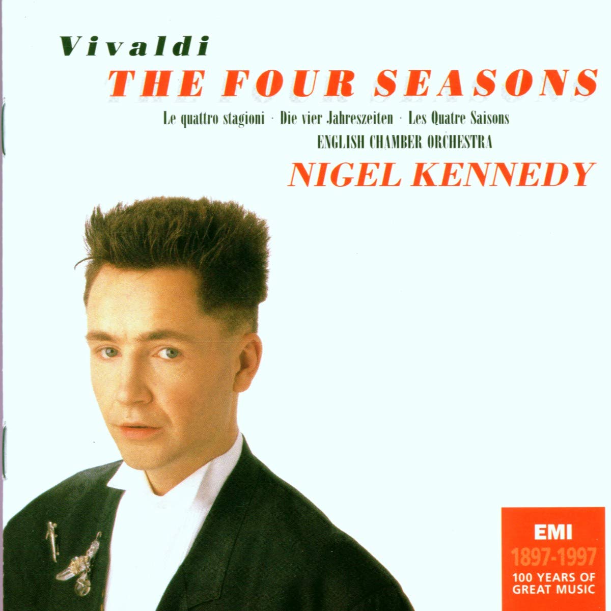 4 Seasons [Audio CD] Kennedy/English Chbr Orch; Kennedy, Nigel; Vivaldi, A; Various Artists; Vivaldi / Kennedy / Eco and Kennedy, Nigel Lvlnn - Very Good