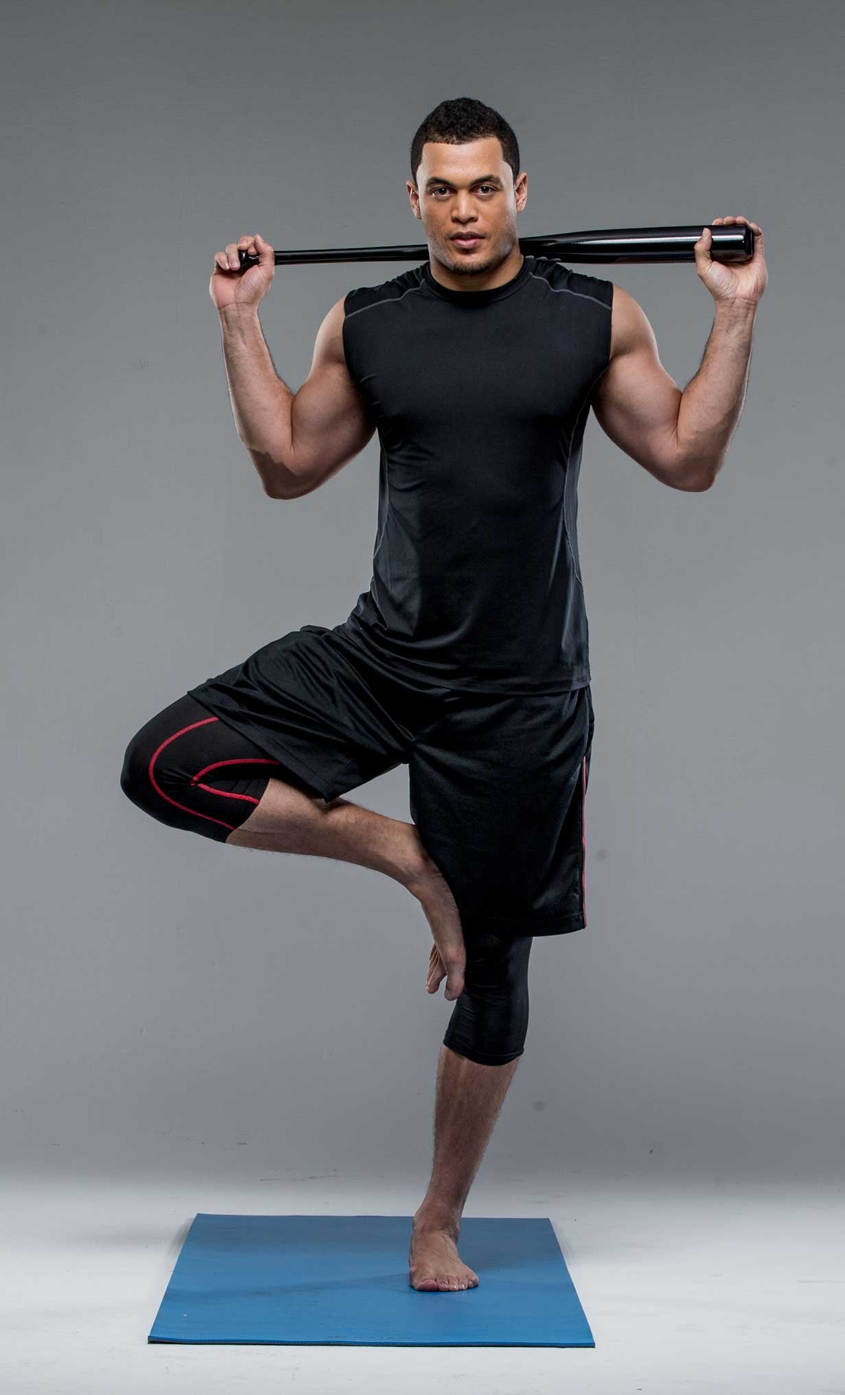 ATHLETIC YOGA: GIANCARLO STANTON YOGA FOR POWER [DVD] - Very Good