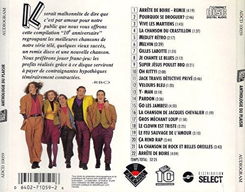 Anthologie Du Plaisir (Frn) [Audio CD]