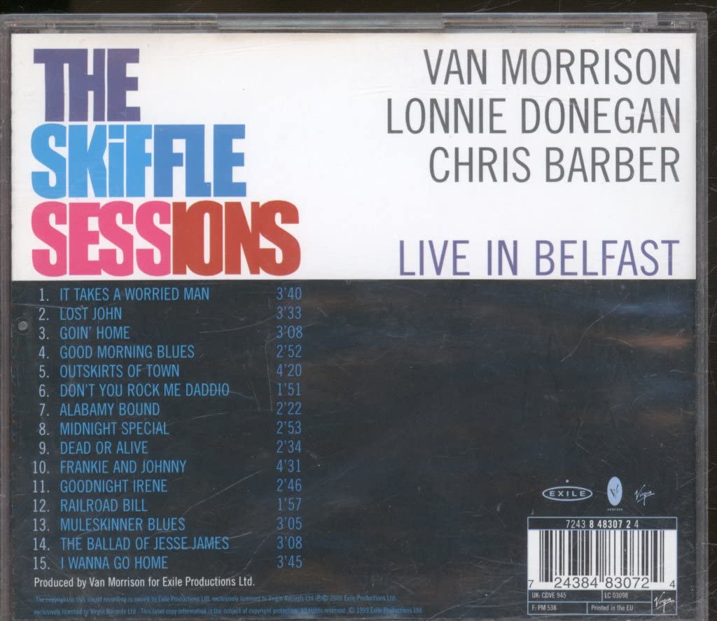 1998: Skiffle Sessions: Live I [Audio CD] Van Morrison; Lonnie Donegan and Chris Barber - Very Good