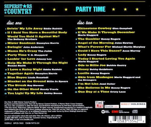 Superstars Of Country: Party Time [Audio CD] - Good