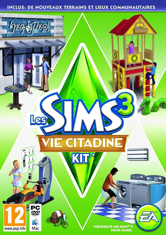 Sims 3: Vie Citadine - French only - Standard Edition [video game] - Very Good