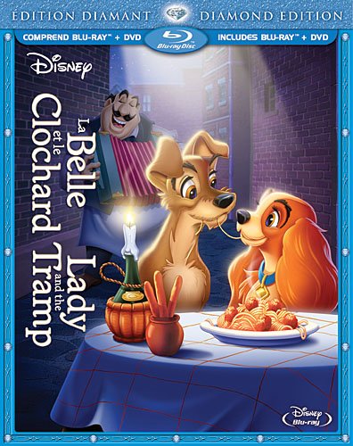 La Belle et le Clochard: �dition Diamant / Lady and the Tramp: Diamond Edition (Bilingual Blu-ray Combo Pack) [Blu-ray + DVD] [Blu-ray]