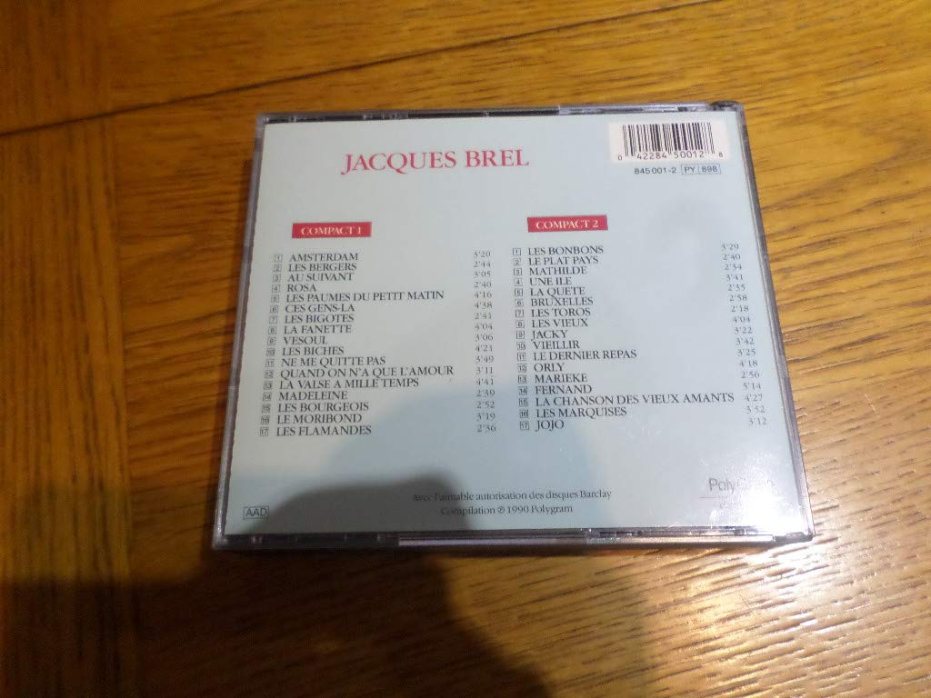 Amsterdam [Audio CD] Brel, Jacques