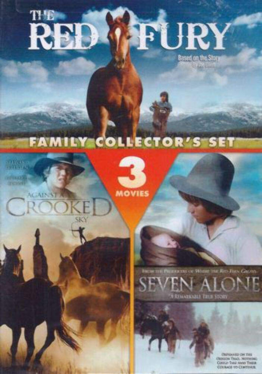 Family Collector's Set (The Red Fury / Against a Crooked Sky / Seven Alone) [DVD] - Very Good