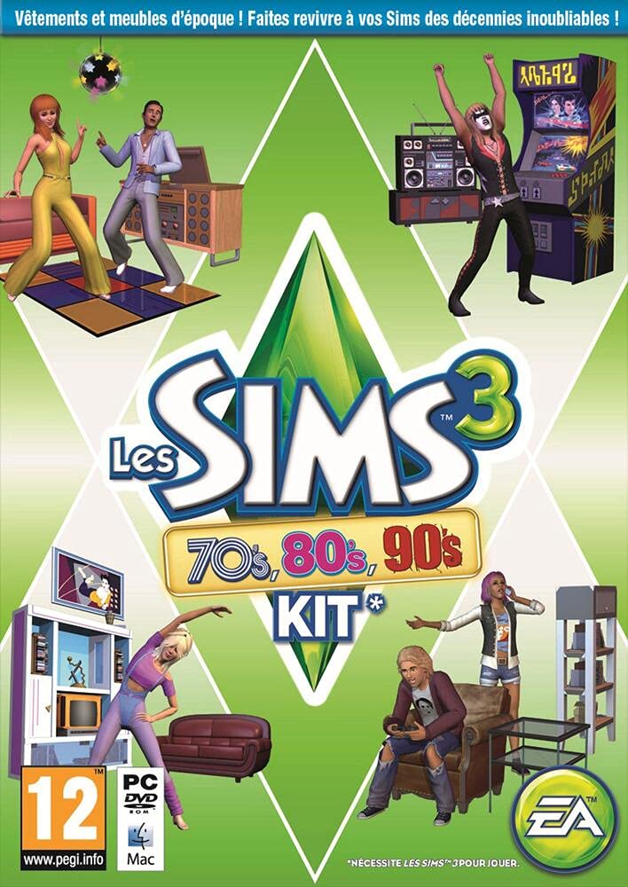 Sims 3: 70s, 80s and 90s Stuff [video game]