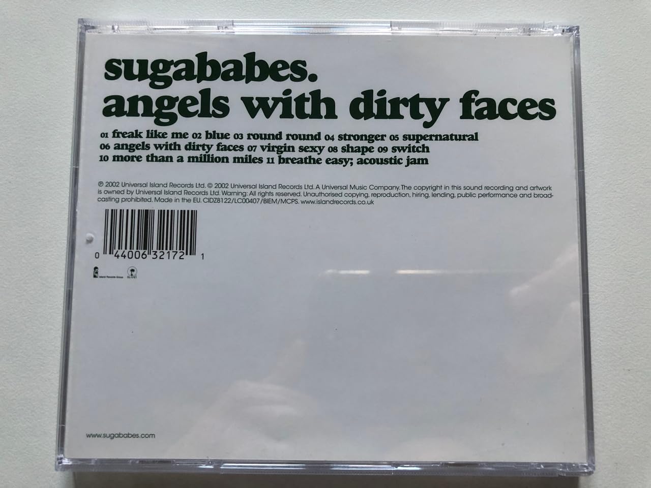 Angels With Dirty Faces [Audio CD] SUGABABES - Very Good