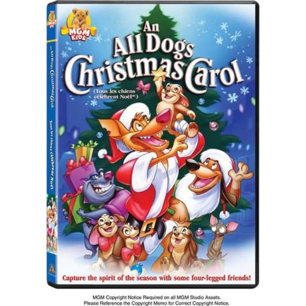 An All Dogs Christmas Carol (Tous les chiens c�l�brent No�l) (Bilingual) [DVD]