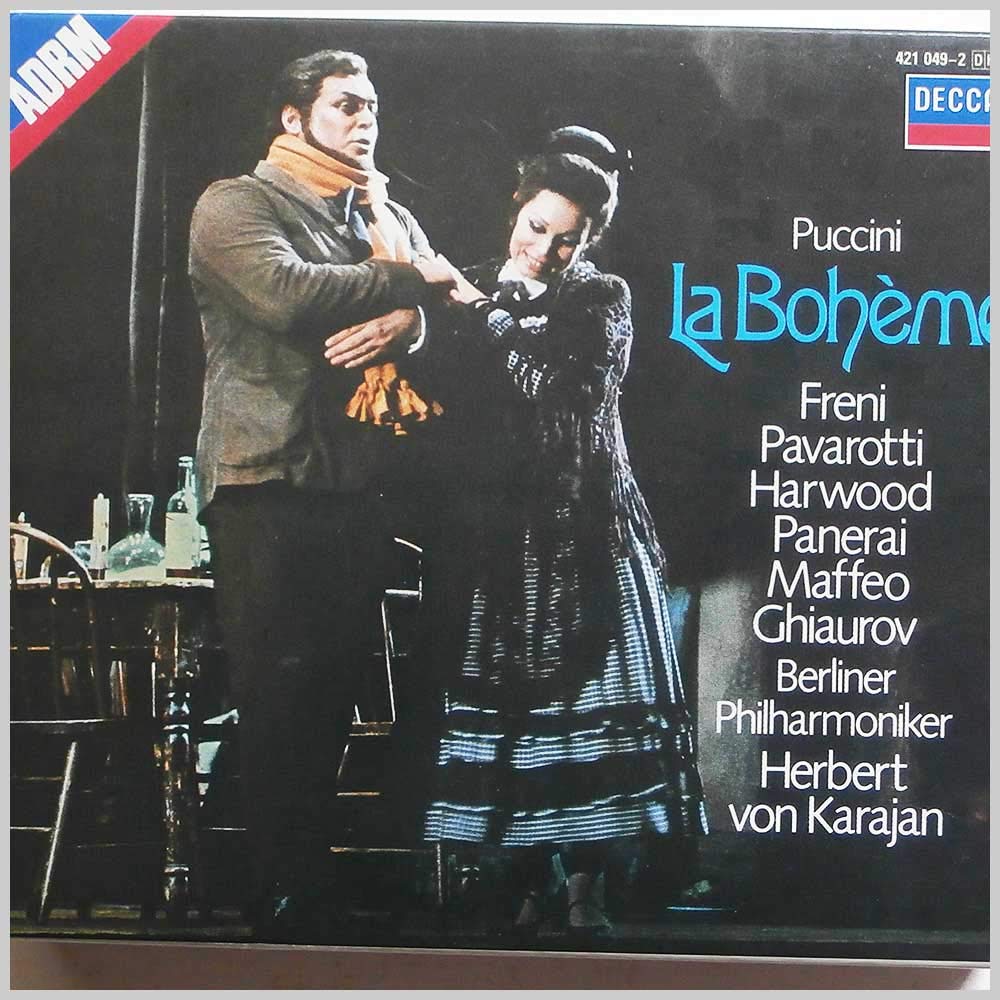 VON KARAJAN HERBERT - PUCCINI-PAVAROTTI-LA BOHEME (2 CD) [Audio CD]