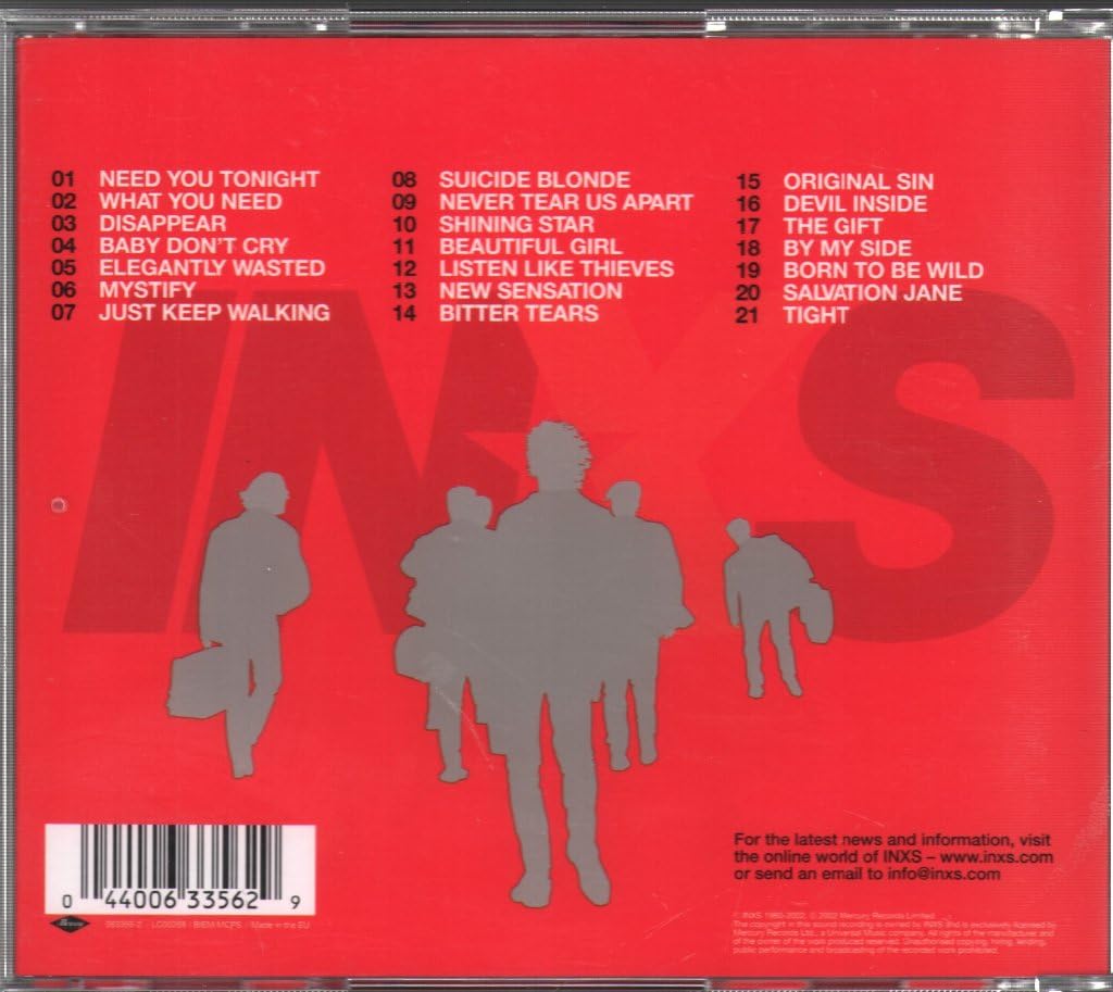 INXS Definitive [Audio CD] INXS - Good