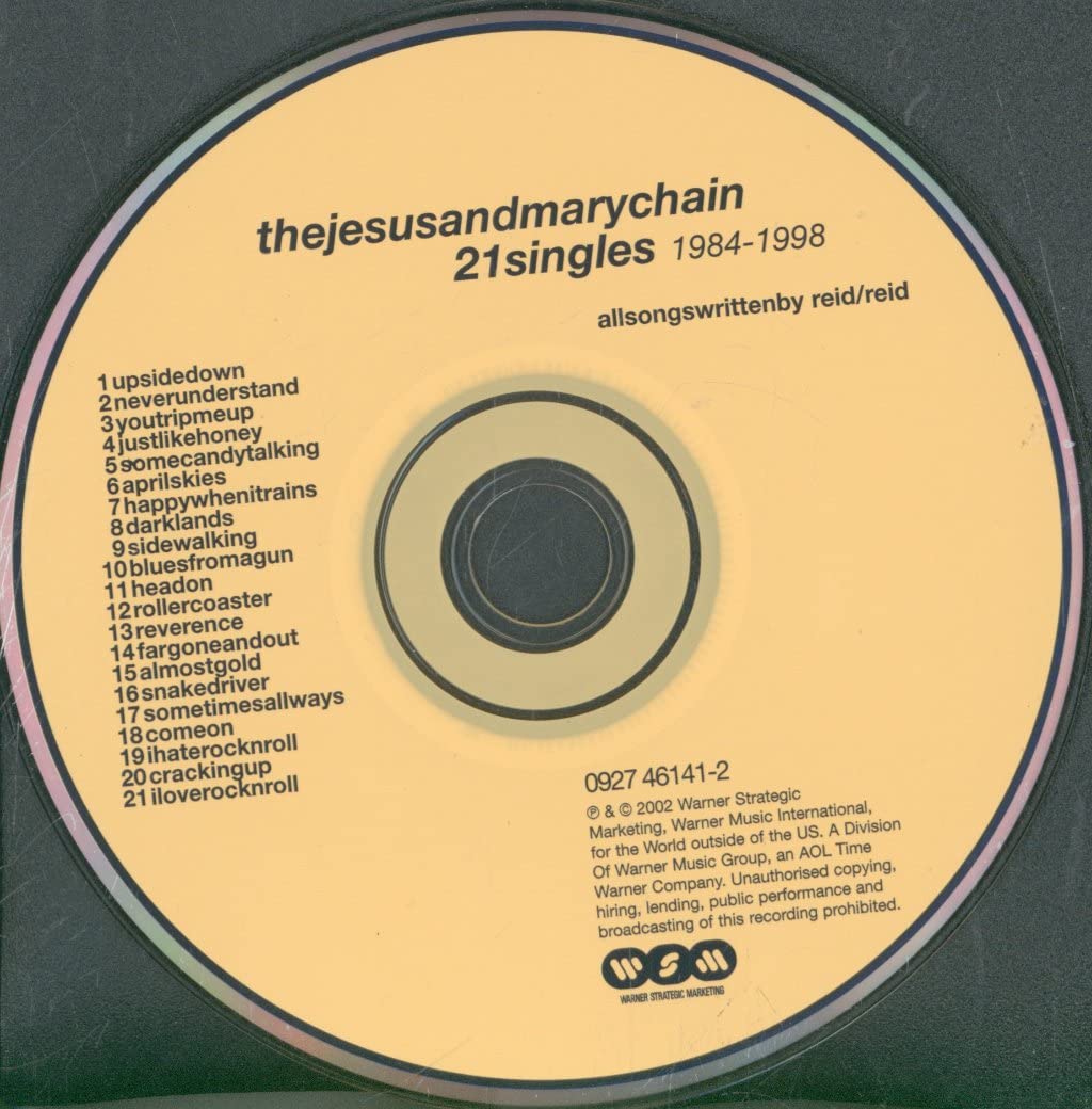 21 Singles [Audio CD] The Jesus And Mary Chain - Very Good