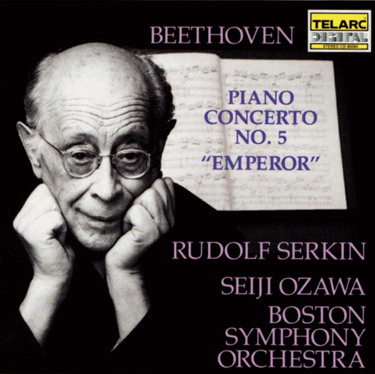Piano Concerto No. 5 "Emperor" [Audio CD] Rudolf Serkin; Ludwig Van Beethoven; Seiji Ozawa and Boston Symphony Orchestra - Good