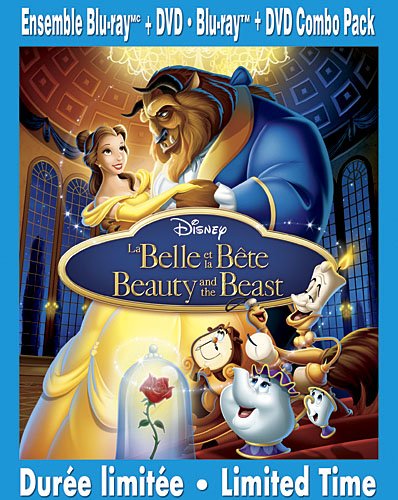 Beauty and the Beast (Diamond Edition) (3-Disc Blu-ray/DVD Combo) (Bilingual Edition) [Blu-ray] [Blu-ray]