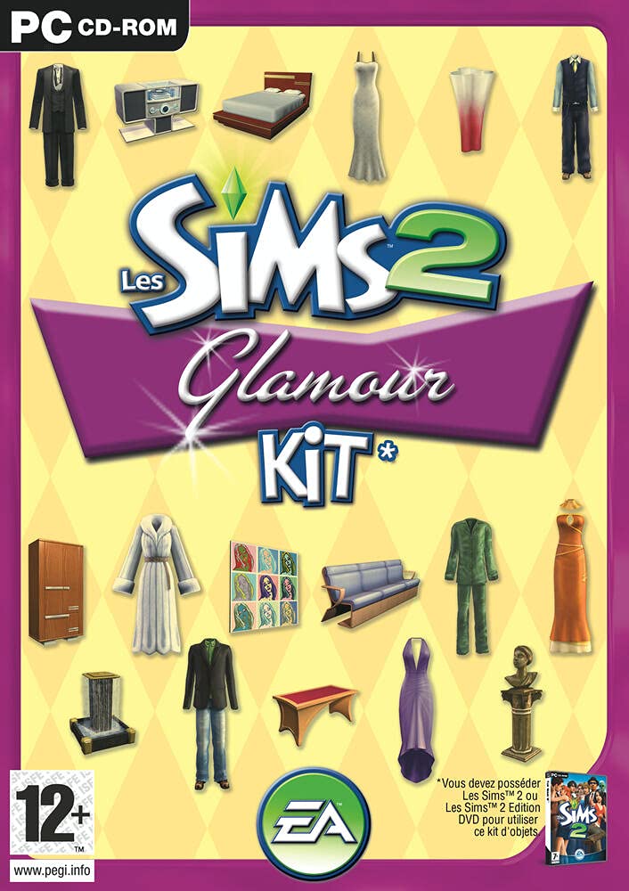 Les Sims 2: Glamour Kit (vf - French game-play) [video game] - Very Good