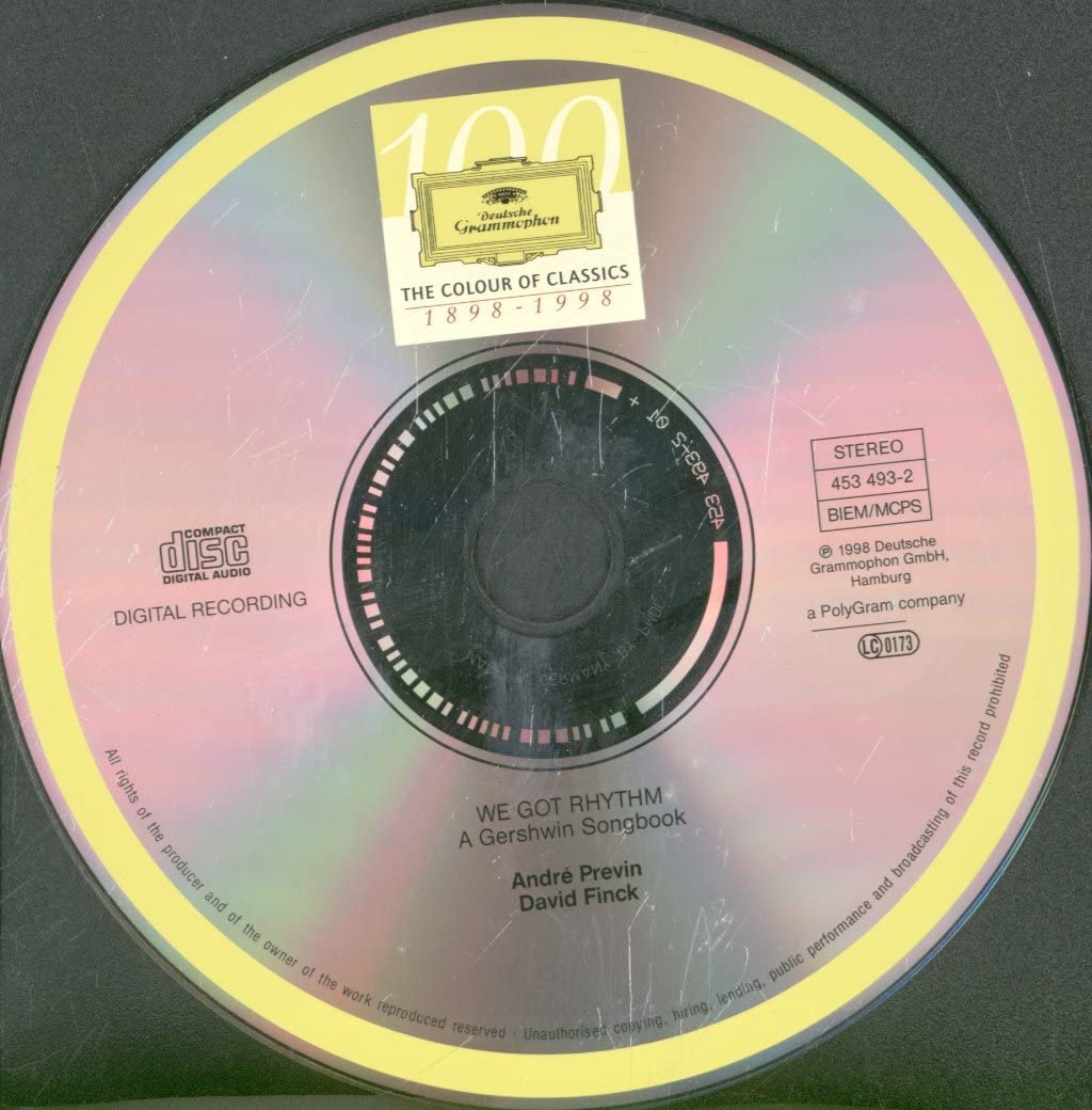 We Got Rhythm: A Gershwin [Audio CD] Previn, Andre / Finck, David and Gershwin - Very Good