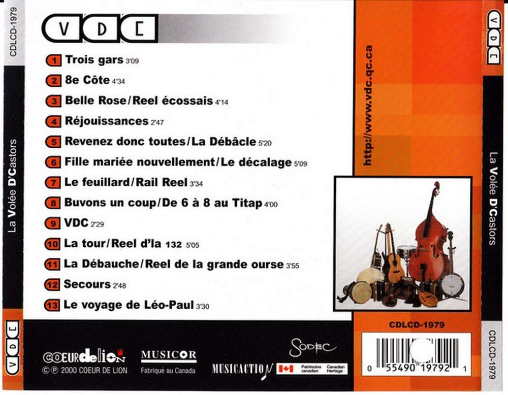 Vdc (Frn) [Audio CD] La Volee D Castors