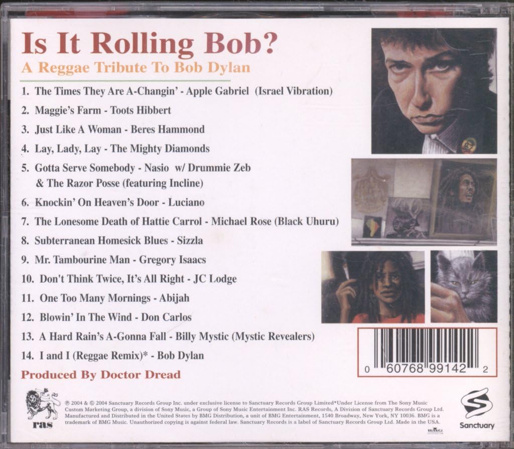 A Reggae Tribute To Bob Dy [Audio CD] Various Artists (Tribute) - Good
