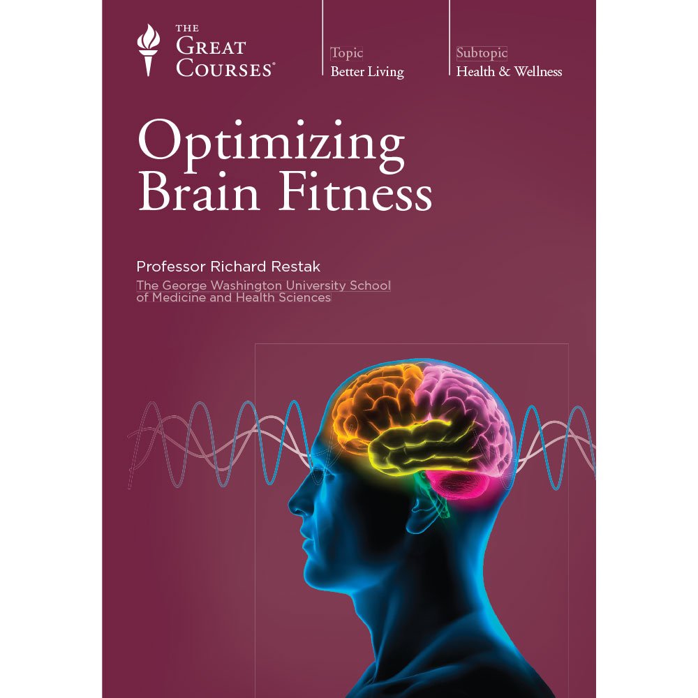 Optimizing Brain Fitness - The Great Courses - Professor Richard Rustak [Unknown Binding] - Very Good