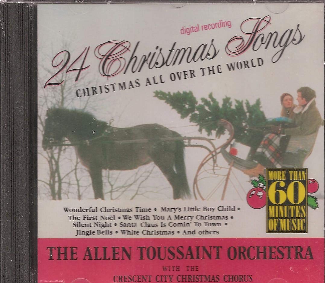 24 CHRISTMAS SONGS - CHRISTMAS ALL OVER THE WORLD [Audio CD] - Very Good