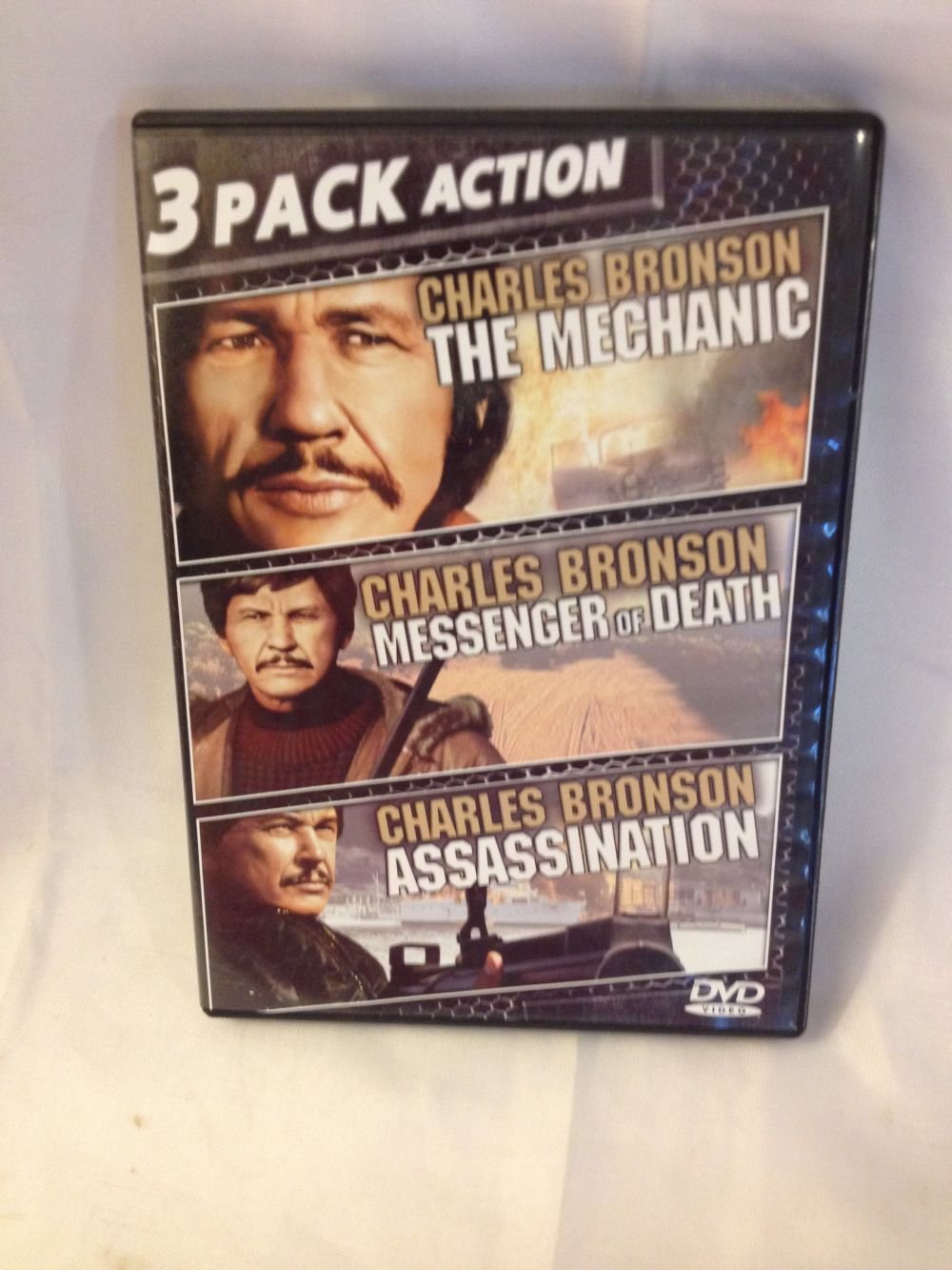 The Mechanic (1972)/Assassination (1987)/Messenger Of Death (1988) [DVD]