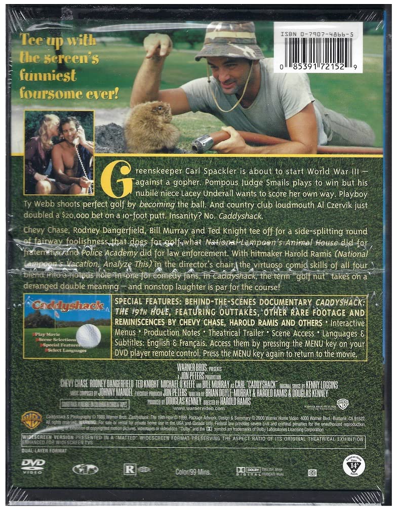 Caddyshack: 20th Anniversary Edition (Widescreen) (Bilingual) [DVD]