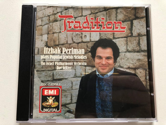 Tradition / Popular Jewish Melodies [Audio CD] Perlman, Itzhak - Very Good