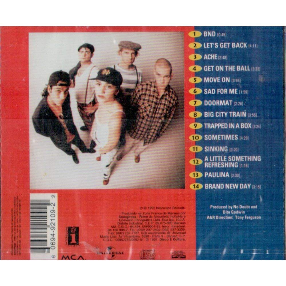 No Doubt [Audio CD] NO DOUBT - Very Good